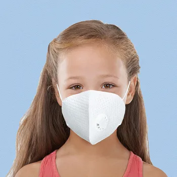 

10PC Children Dust Breather Valve Haze Protection facemask Four-Layer Filter mouth face cover Anti Pollution health mascarillas