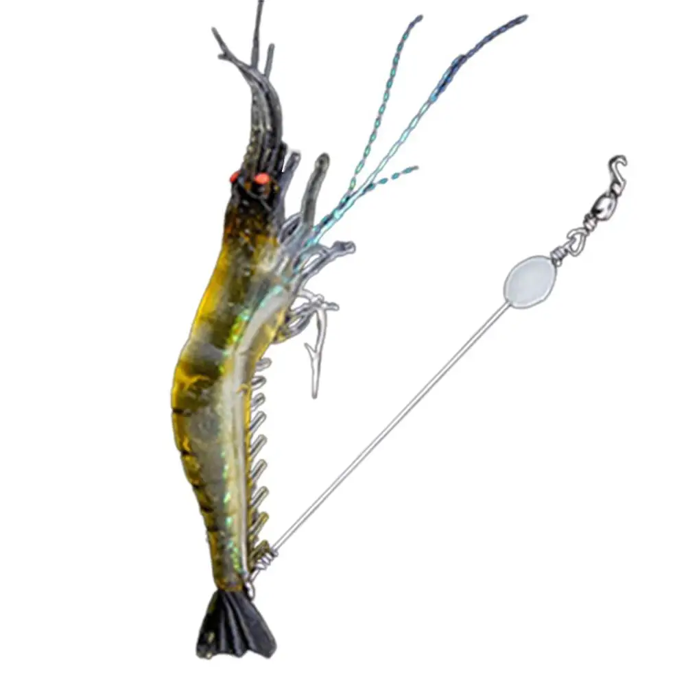 

Simulation Fake Shrimp Bait Soft Lure With Hook Bionic ArtificialÂ FloatingÂ WobblerÂ Tackle CrankbaitÂ SwimBait Fishing Ocean Sea
