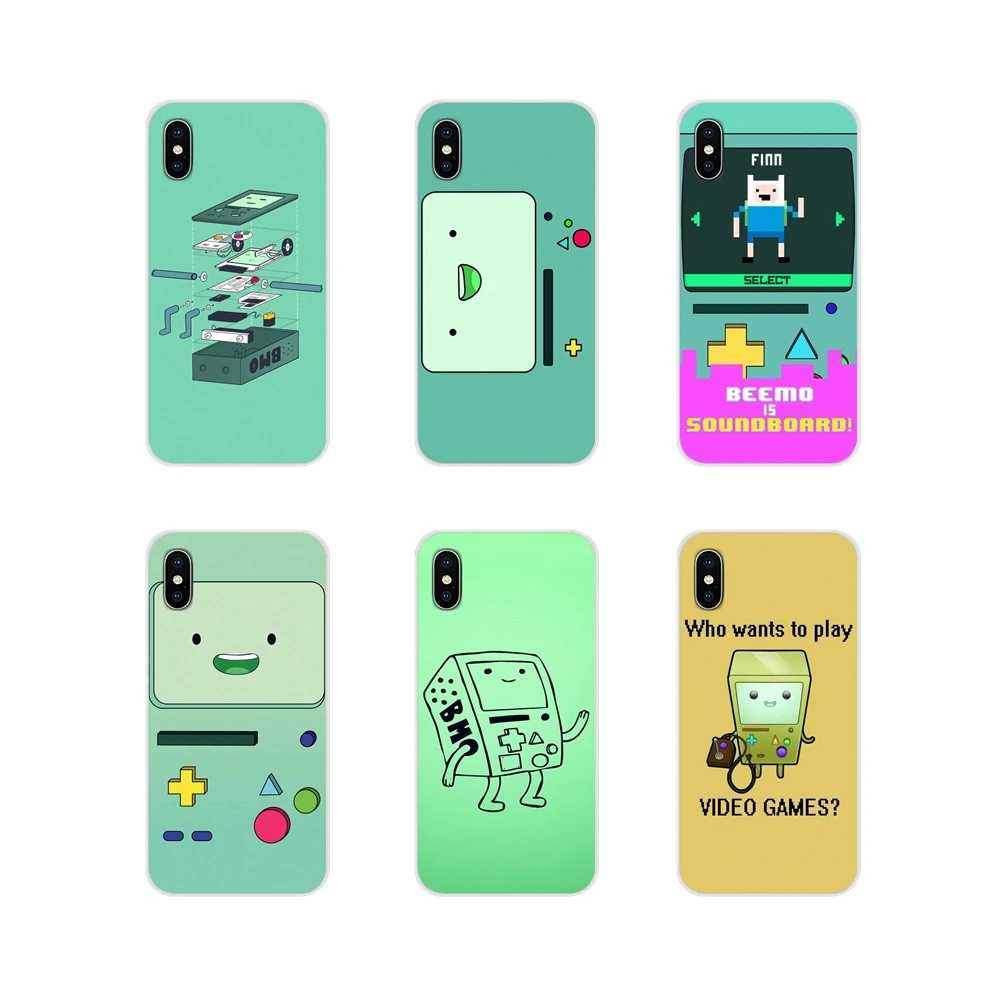 For Xiaomi Redmi Note 3 4 5 6 7 8 Pro Mi Max Mix 2 2S Pocophone F1 cute cartoon Adventure Time bmo Silicone Phone Cases Covers | Мобильные