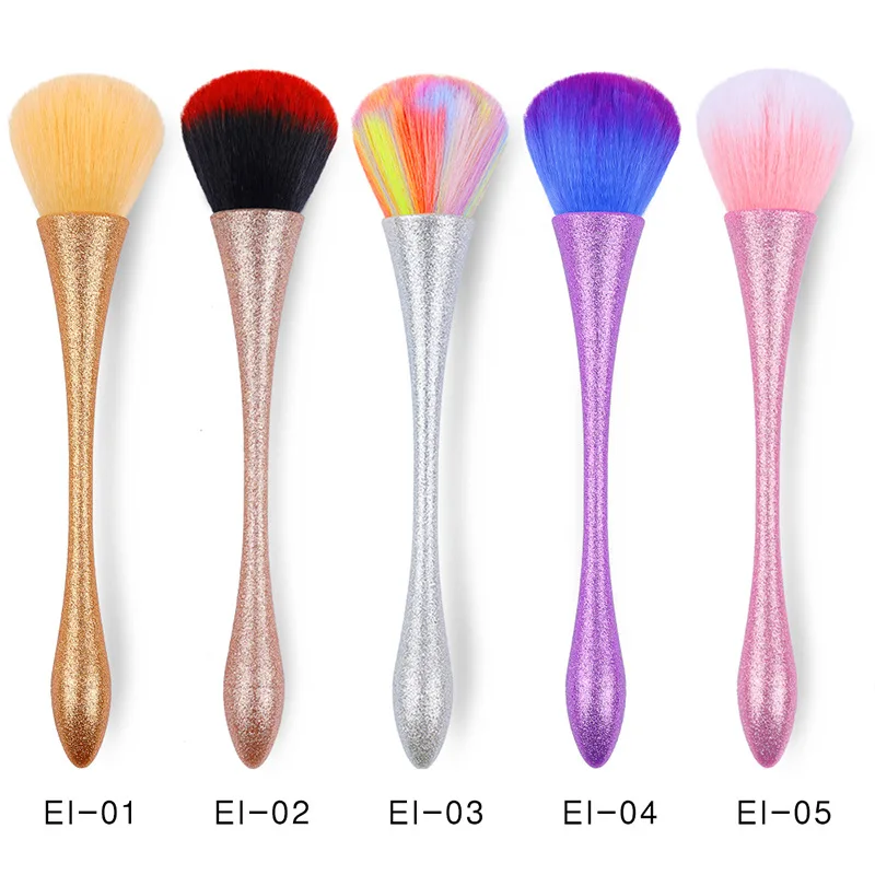 1Pcs Face Makeup Brush Foundation Blush Highlighter Bronze Power Pink Facial Beauty Cosmetic Tools | Красота и здоровье
