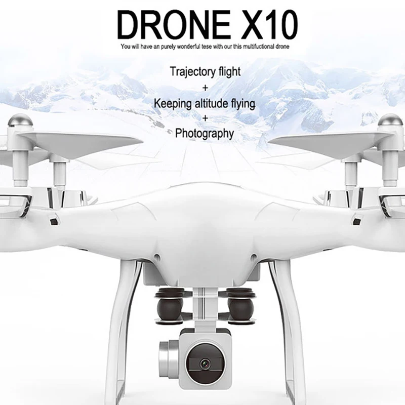 

Hot Sale RC Helicopter Funny Children's Gift WiFi Image Transmission Four-axis Aircraft Altitude Hold Remote Control Drone Toys
