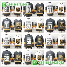 Мужская Хоккейная Футболка Vegas Golden mark-Andre Fleury William Karlsson James Neal Nate Schmidt Erik Haula