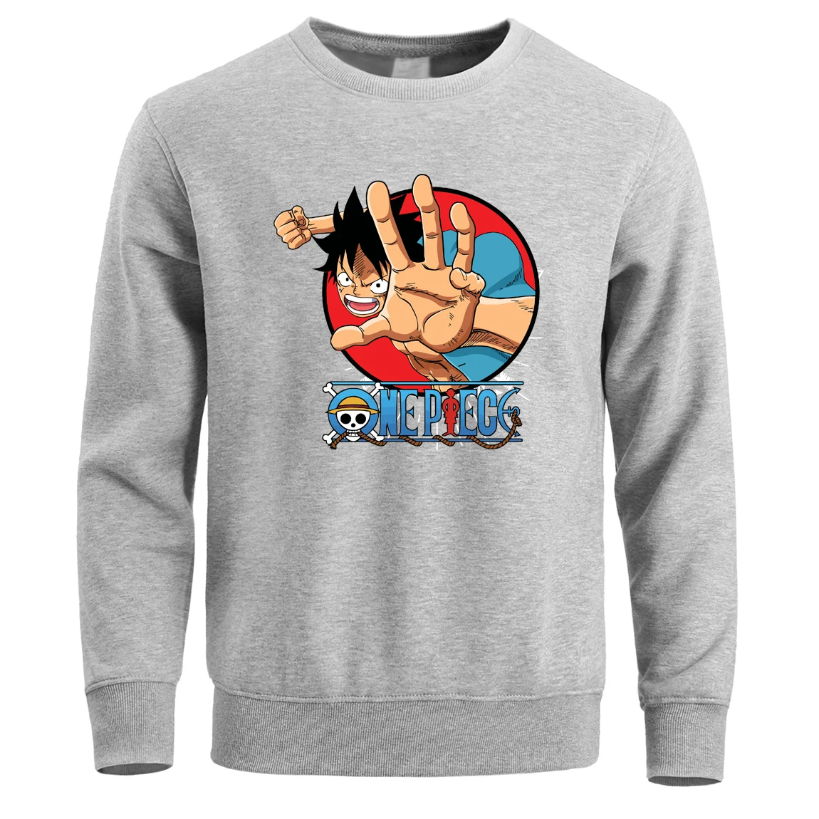 

Luffy One Piece Anime Japanese Hoodie Men Sweatshirt Streetwear Winter Fleece Warm Crewneck Pullover Sweatshirts Hoodies Hoody