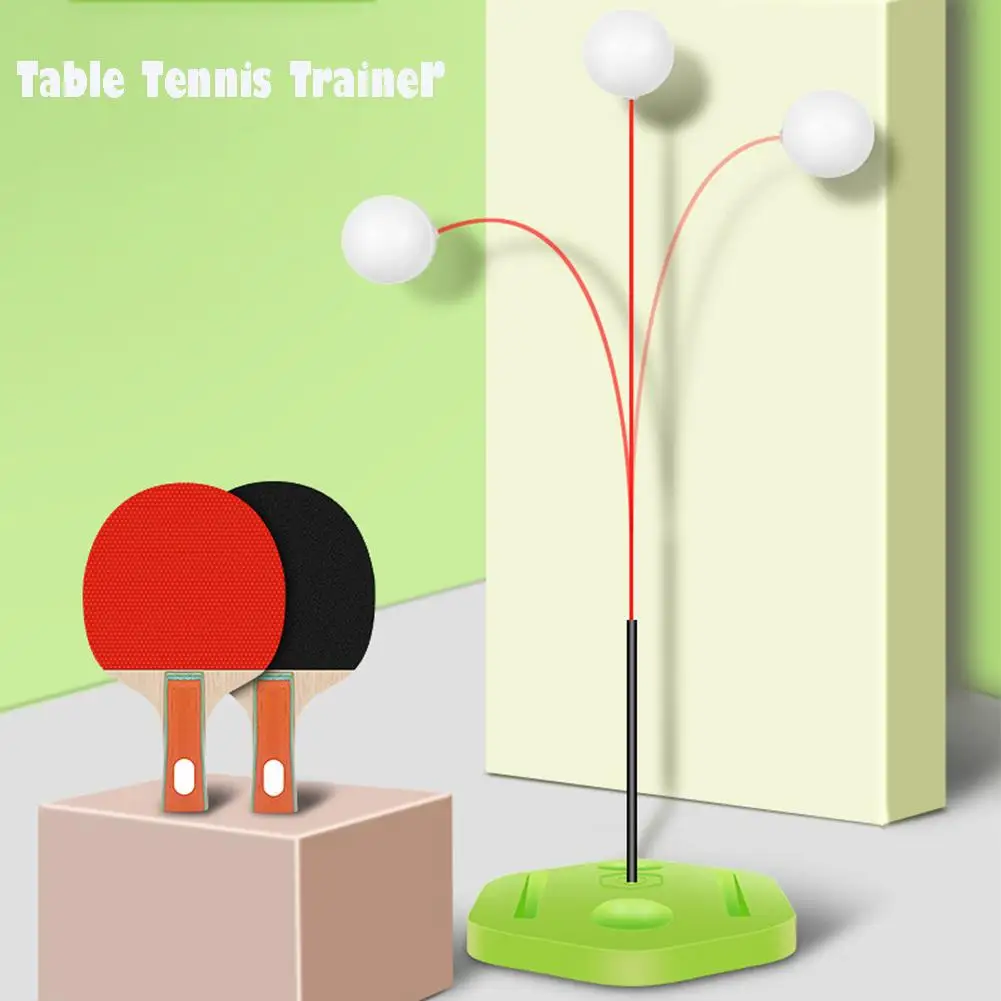 

New High-quality Table Tennis Trainer With Elastic Soft Shaft Ping Pong Training Tools For Children Indoor Or Outdoor Play