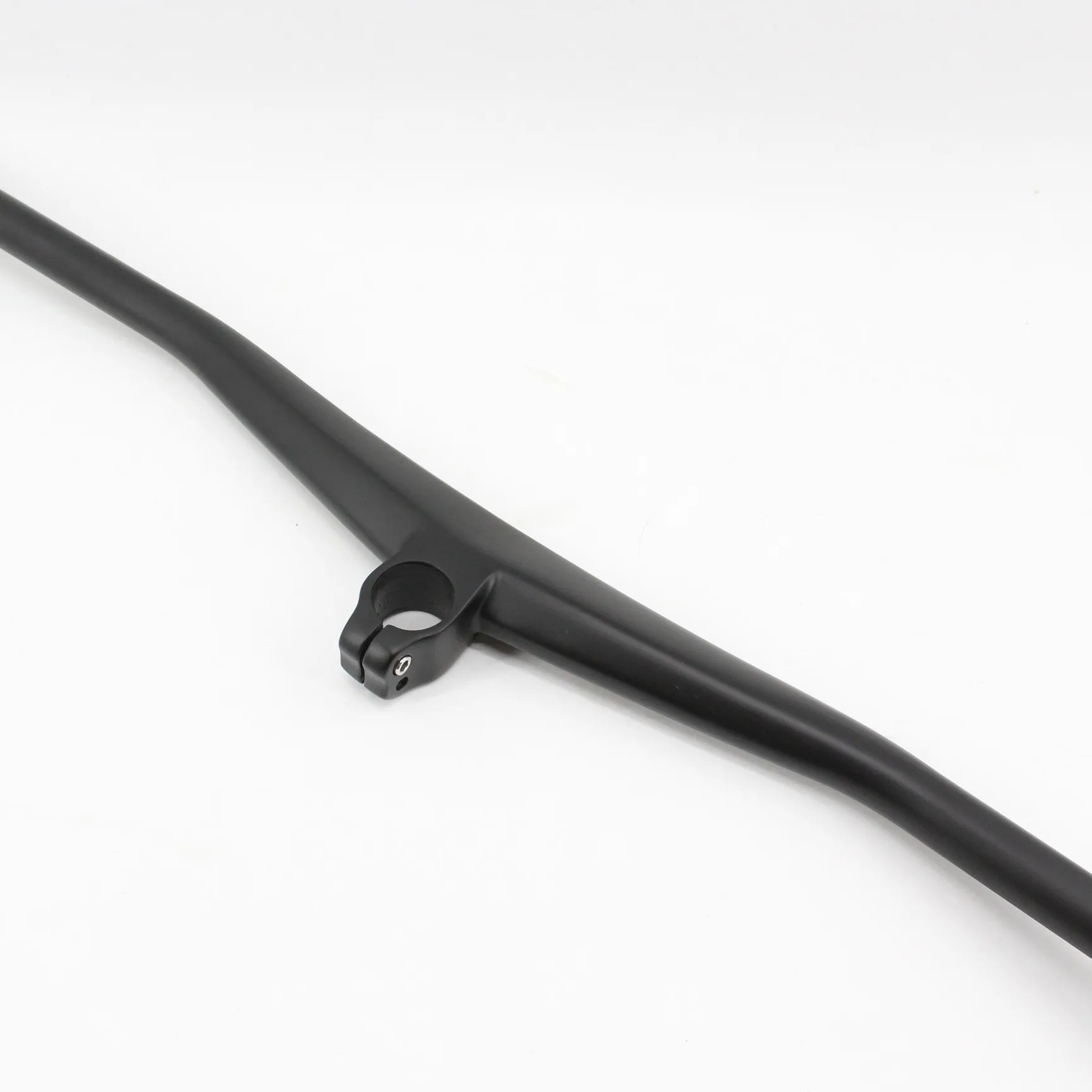 New Mountain bike matt UD full carbon fibre bicycle carbon handlebar and stem integrated MTB bar -2 degrees angles parts