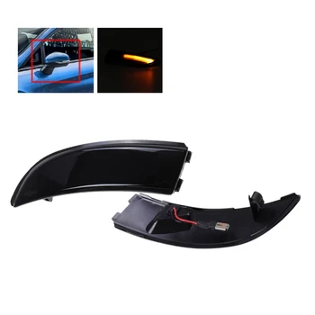 

Car LED Dynamic Turn Signal Light Side Wing Rearview Mirror Blinker Repeater Light for Ford Fiesta 08-17