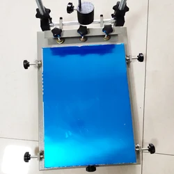 Machine d'impression à écran couleur unique, zone d'impression à plat pour T shirt et presse, 320x440MM 