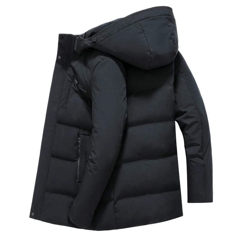 

Big Size Down Jacket Male Medium Length Money Trend 2020 Men Lian Cap Cold Protection Clothing Keep Warm Thicken Winter Clothes