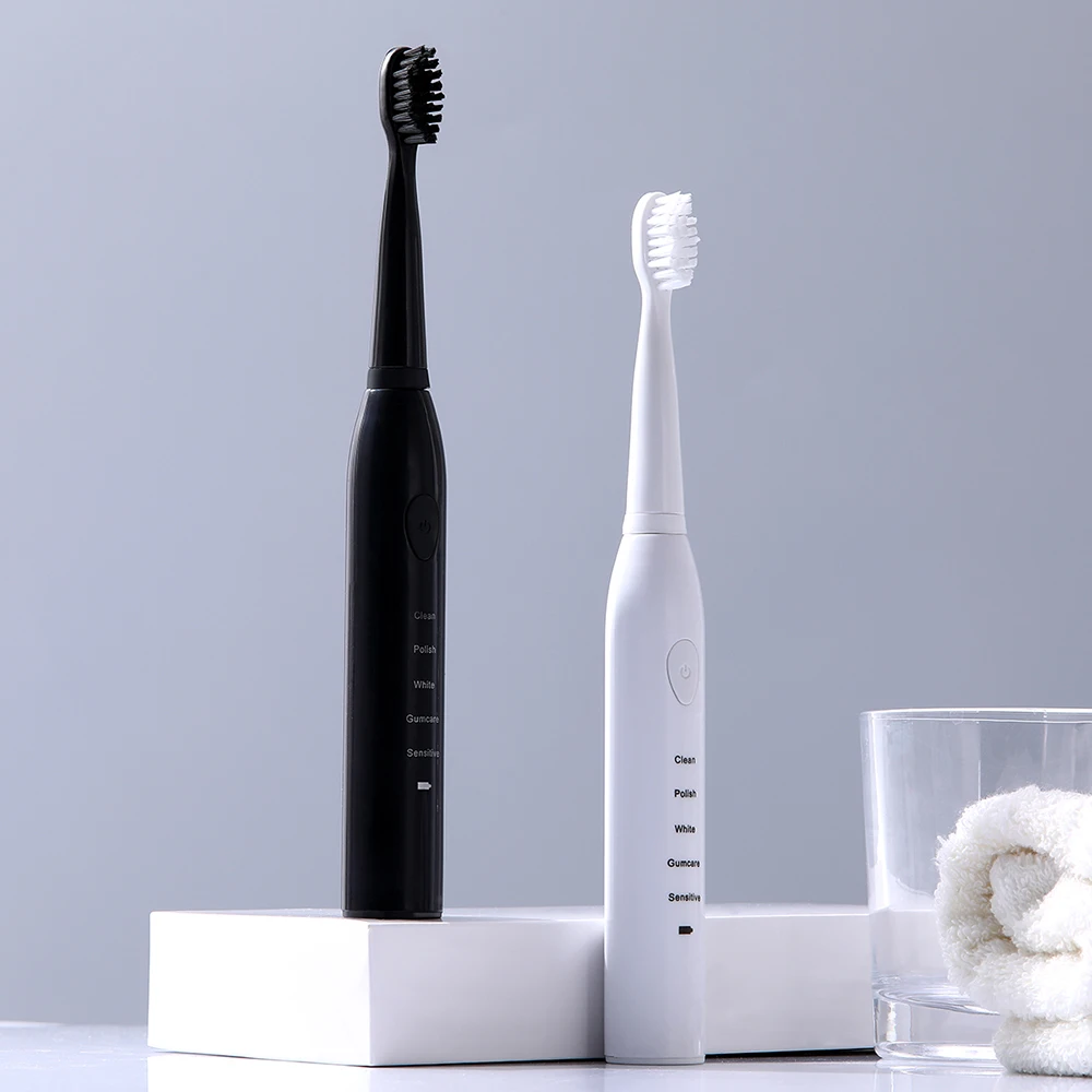 Hot 5 Modes Sonic Electric Toothbrush USB Rechargeable Tooth Brush 4 Replacement Head Waterproof Timer Teeth Whitening for Adult Hot 5 Modes Sonic Electric Toothbrush USB Rechargeable Tooth Brush 4 Replacement Head Waterproof Timer Teeth Whitening for Adult
