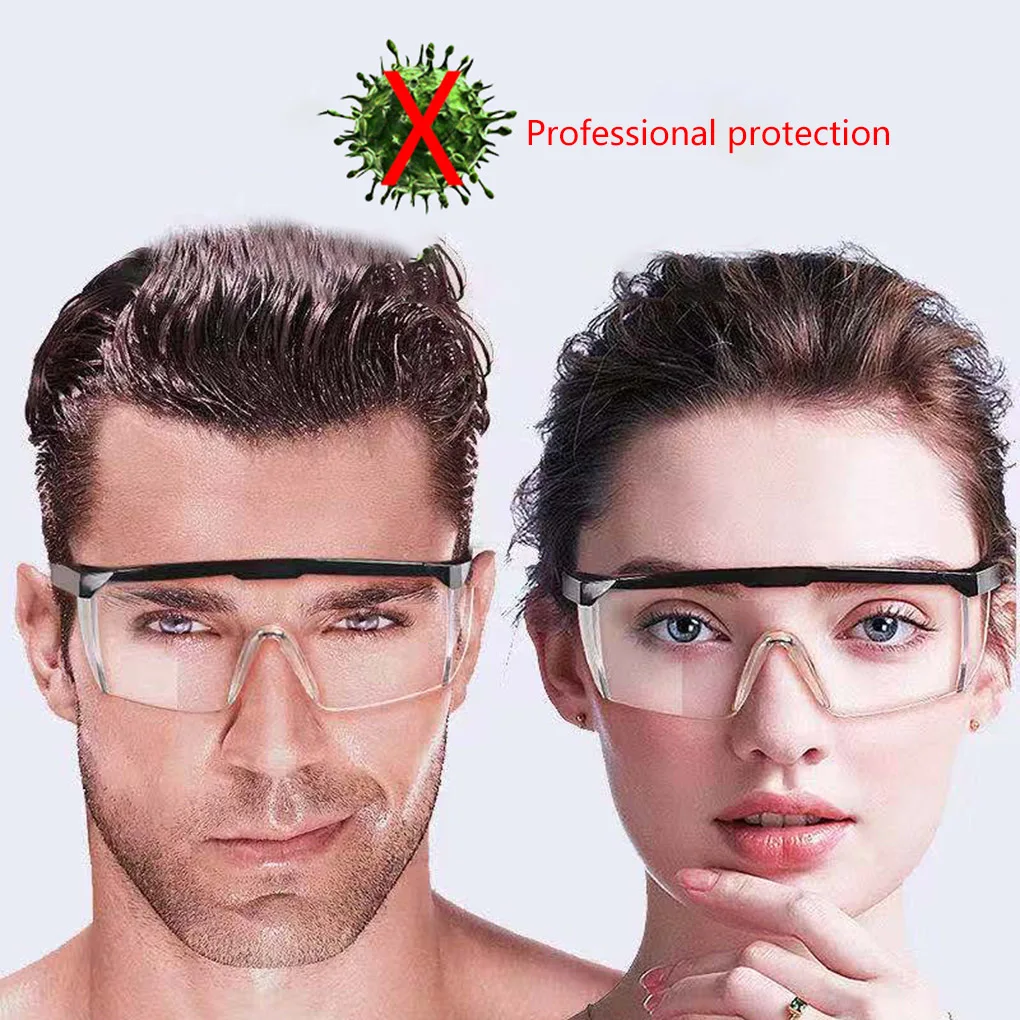Windproof Anti-dust Goggle Outdoor Cycling Skiing Shock Proof Eye Protection Clear Lens Glasses Eyewear Unisex Anti-spray