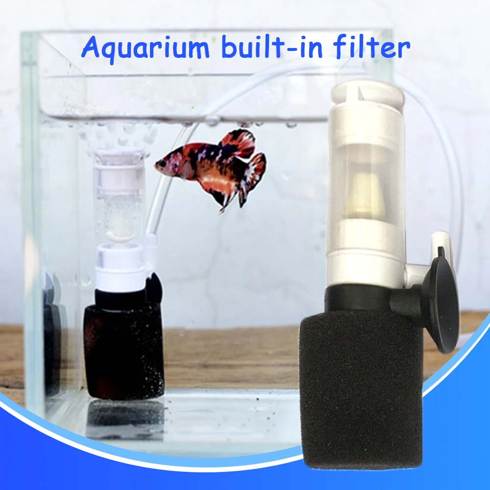 

Ultra-quiet Aquarium Fish Tank Filter Aquarium Oxygen Submersible Water Purifier Multi-function Aquarium 220V EU Plug #15
