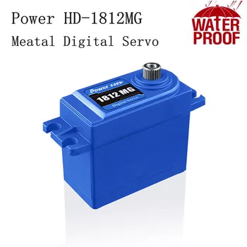 

POWER HD 1812MG Waterproof Metal Gear Digital Servo For Trx-4 RC Car Crawler