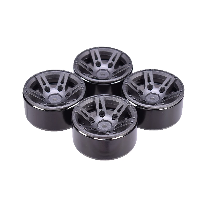 AUSTARHOBBY AX 615 4 шт. 1 9 дюймовый металлический обод обода Beadlock для 1/10 RC Rock Crawler Axial SCX10 90046