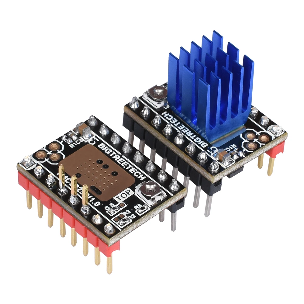 BIGTREETECH TMC2225 V1.0 UART Драйвер шагового двигателя бесшумный драйвер StepStick VS TMC2208 части 3d принтера для SKR V1.3 плата управления