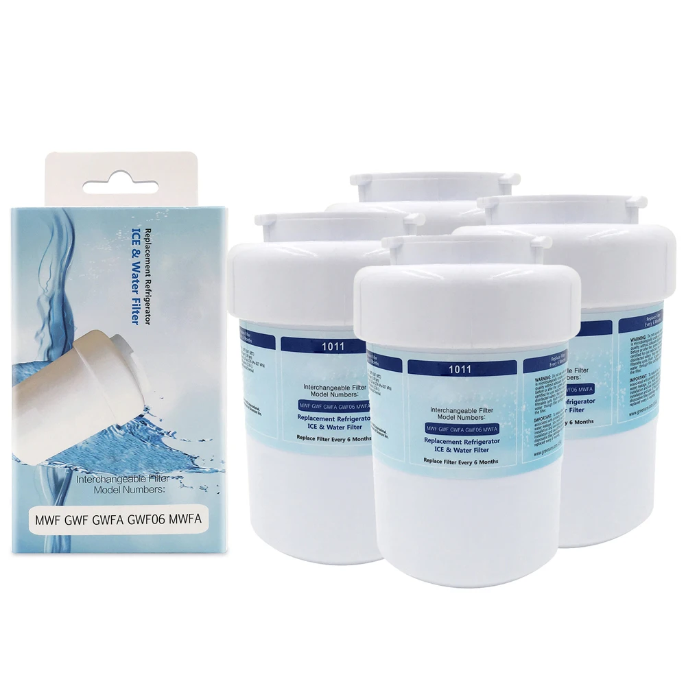 

Free Shipping Gre1011 Refrigerator Water Filter Cartridge Carbon Replacement For Ge Mwf Mwfa Gwf Gwfa 4 Pcs/lot