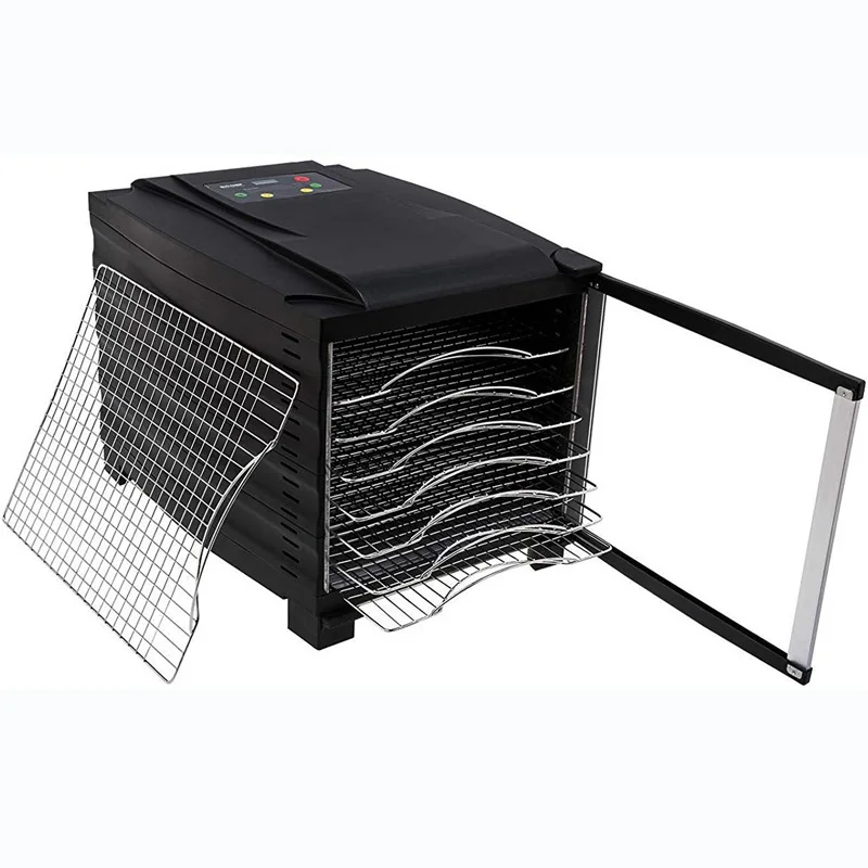 800W Dried Fruit Machine Household Food Dryer Fruit and Vegetable Pet Meat Food Dehydration Dryer Black 800W Dried Fruit Machine Household Food Dryer Fruit and Vegetable Pet Meat Food Dehydration Dryer Black