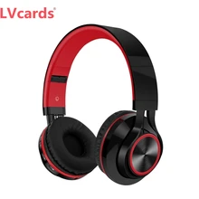 LVcards 2 kablosuz kulaklıklar Bluetooth Kulaklık Katlanabilir Kulaklık mikrofonlu kulaklık PC Telefonları için kulaklık 1H1(China)