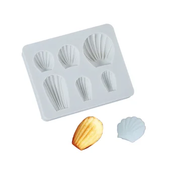 

Manufacturers Direct Selling Madeleine Shell Cream Modeling Chocolate Mold Fondant Cake Silicone Mould Bakery Appliances