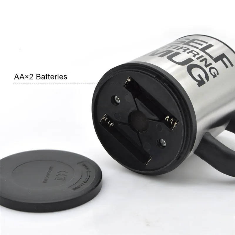 Electric Stirring Cup Electric Mixing Cup Electric Stirring Mug Self Stirring Mug Mixer Mini Electric Blender Portable Coffee Tea Cup Stainless Steel Automatic Lazy Mixing