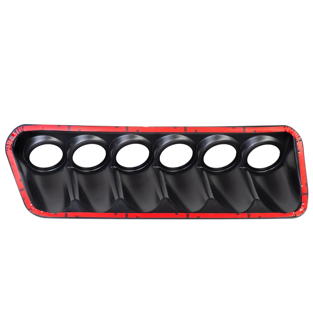 Triple Pillar Gauge Pod Universal Heavy Duty Racing Sport Meter Gauge Pillar Mount Pod Holder Bracket Gauge Holder Single Hole/Dual Hole/Triple Hole (Optional)(Dual Control 52mm Gauge Mount