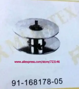 

#91-168178-05 Bobbin case + 5 bobbins Set for Pfaff Duerkopp Sewing Machine pfaff parts