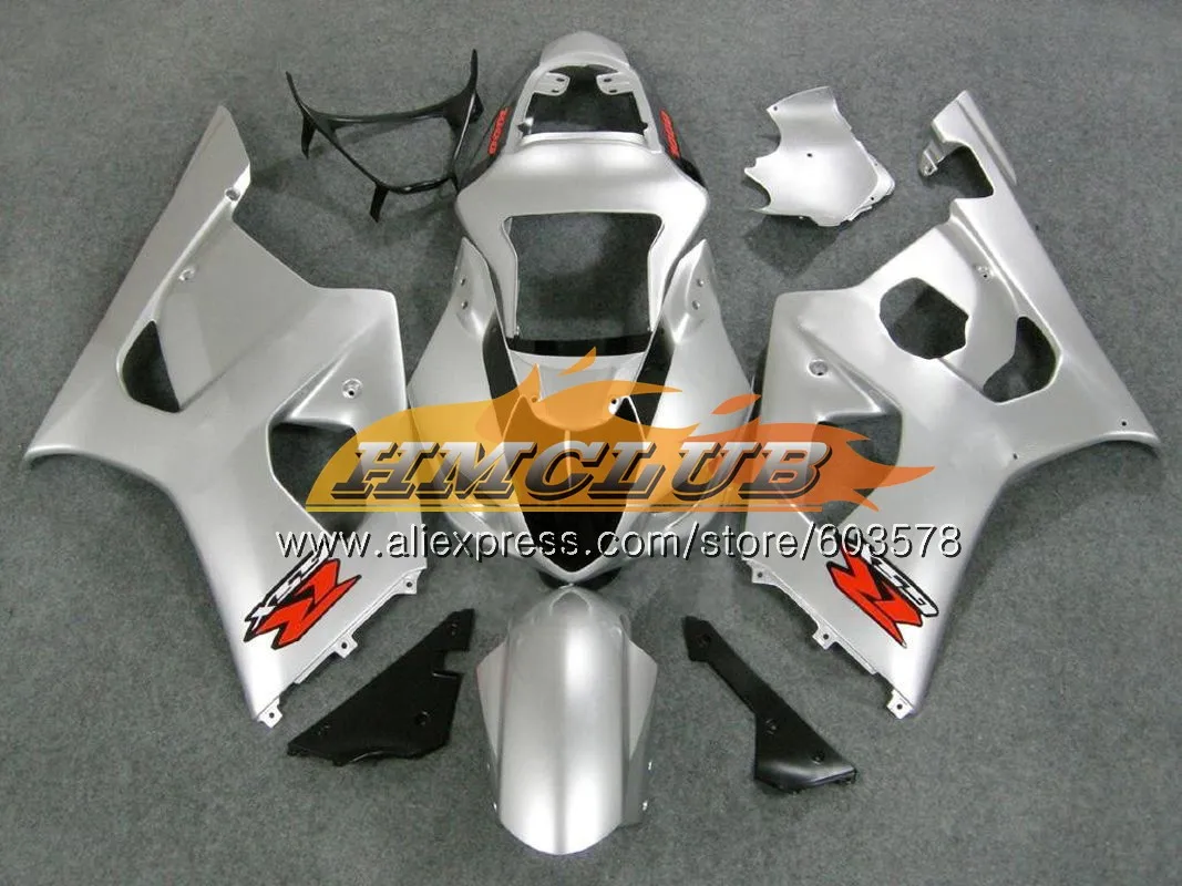 Корпус для SUZUKI GSXR-1000 1000CC GSXR1000 03 04 красный и серый цвет, 10CL. 117 GSX-R1000 GSX R1000 03 04 K3 GSXR 1000 2003 2004 обтекатели - Цвет: No. 14