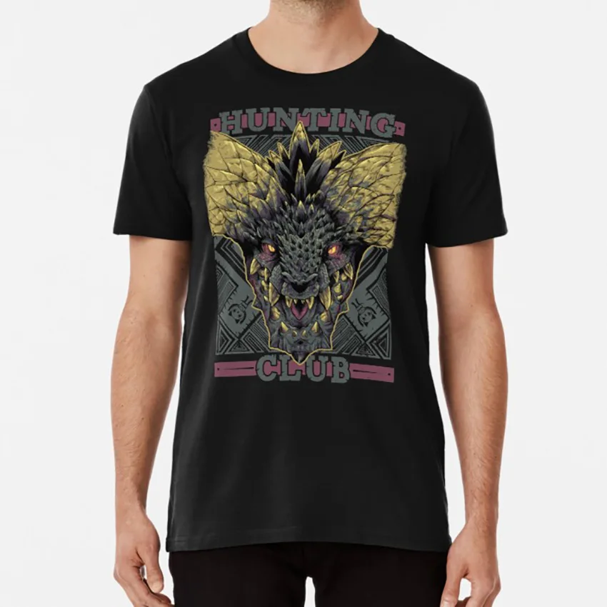 Охотничий клуб: футболка Nergigante игровой охотничий клуб nergigante мир охотника