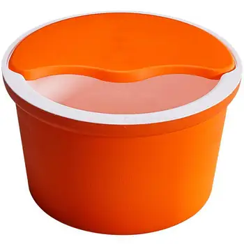 

Bubble foot barrel plastic foot bath thickening insulation foot washing barrel over the calf wood solid wood wooden household ar