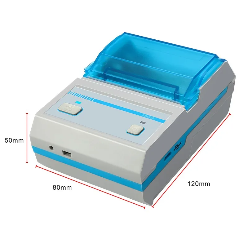 Термопринтер для печати этикеток ручной 58 мм штрих-код стикер мини беспроводной портативный термопринтер для печати этикеток bluetooth