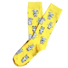 Носки женские носки с героями мультфильмов хип-носки тапочки носки с принтом Moda Stopki Skarpetki Damskie женские осенне-зимние# LR2