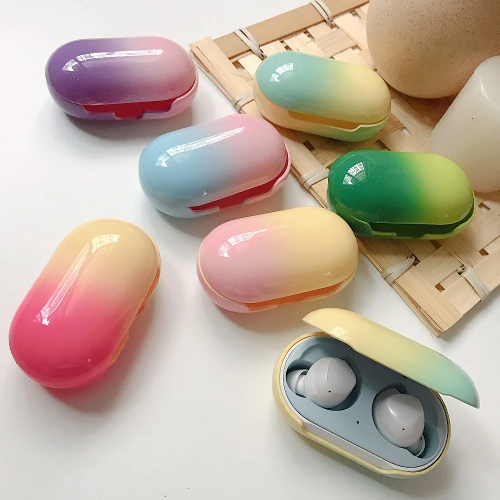 

Phone cases For Galaxy Buds Plus Case Protective Shockproof Earbuds Case for Samsung Galaxy Buds Glossy Hard PC Cover Case