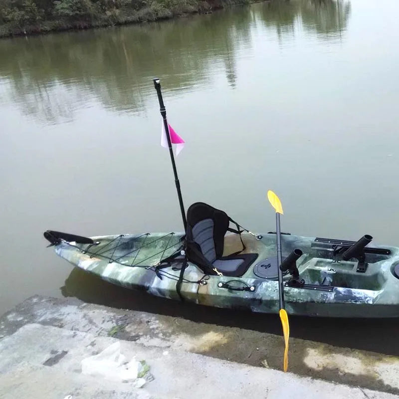 Adjustable Fishing Canoe kayak Backrest Seat With Cushion Rowing Boat Accessories marine Water-skiing bungee hook cord canoe