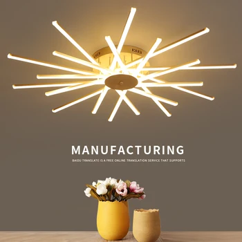 

Nordic New Style Chandelier Modern Living Room Kitchen Hanging Light American Ceiling Loft Interior LightLED Home Lighting Lamp