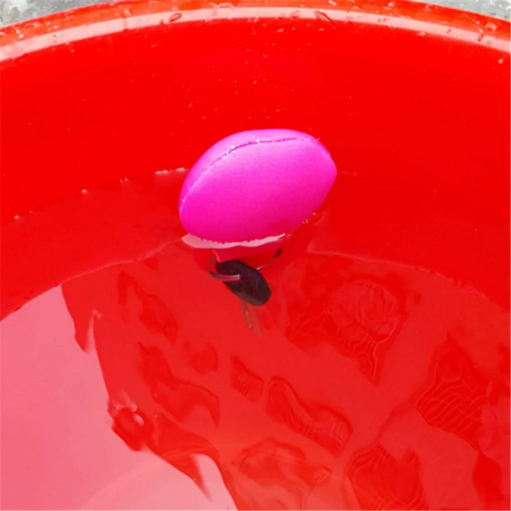 Neoprene Floating Keychain + Stainless Steel Accessory Gift Navigation Kayak Fishing Floating Keyring