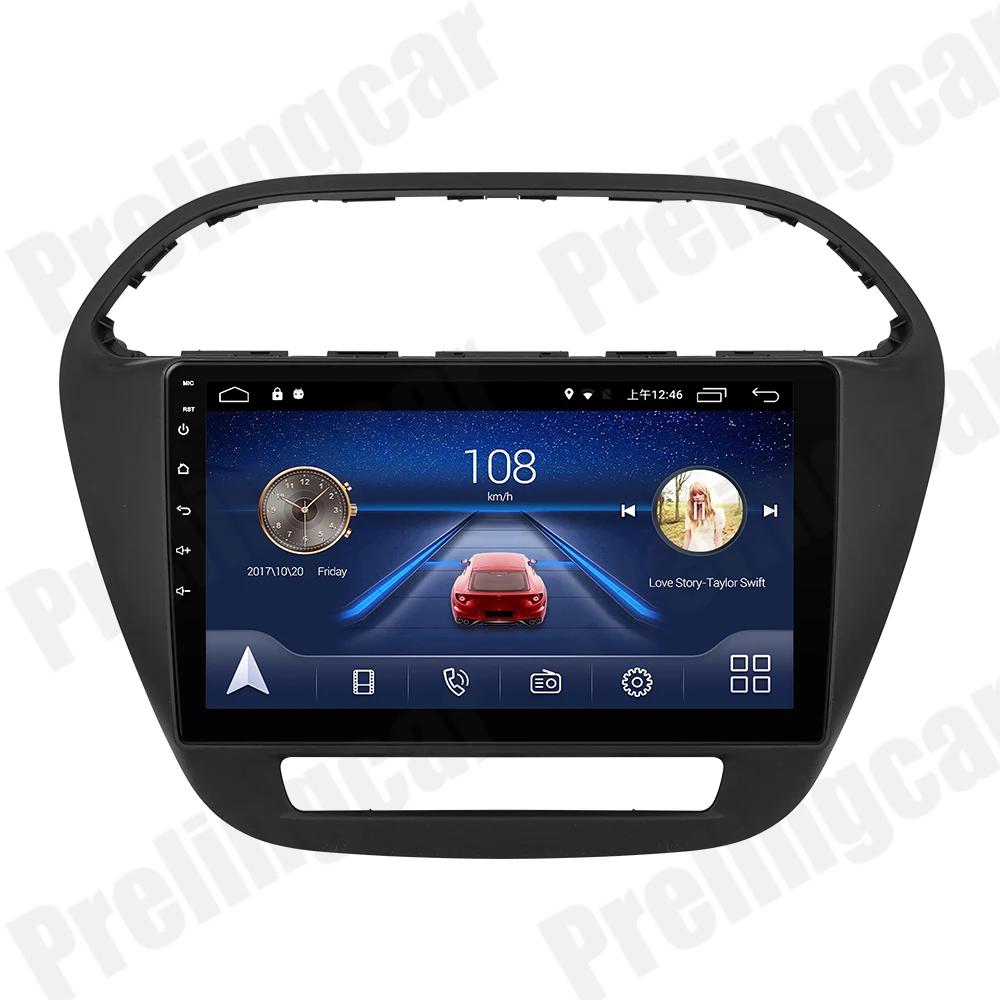 Prelingcar для TATA TIAGO лет автомобильный монитор радио мультимедиа видео плеер навигация gps Android 9,0 4G LTE DSP стерео