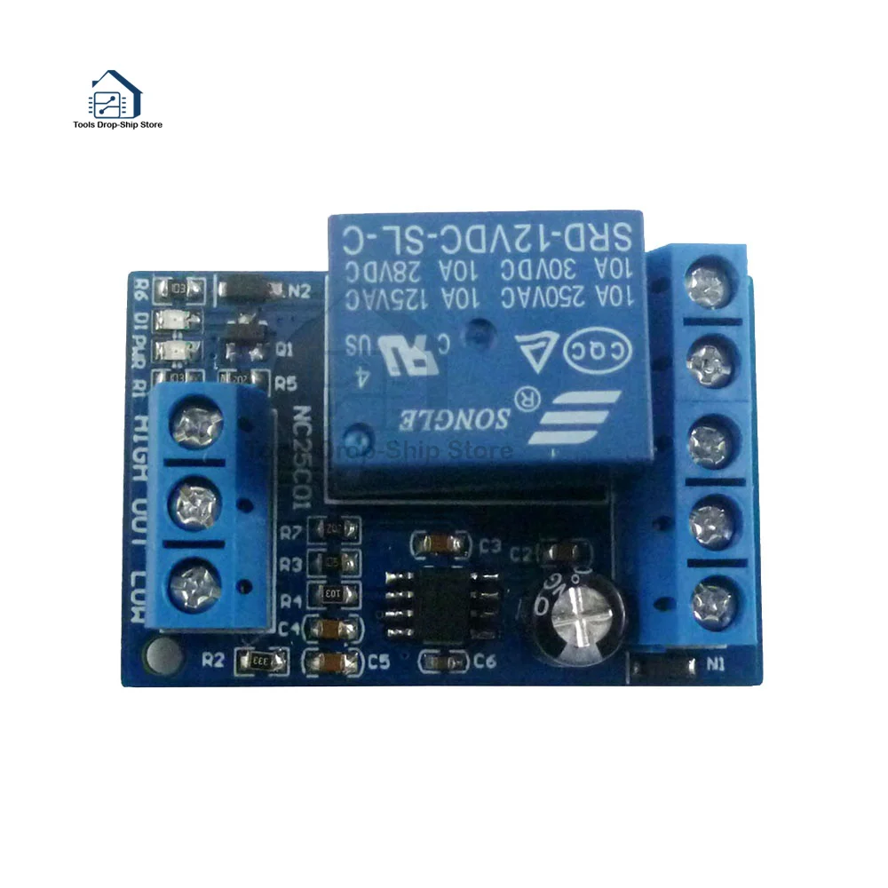 2 in 1 Pump Pour Water Automatic Controller DC 12V Liquid Level Sensor Switch Relay Module for Motor Fish tank Waterhouse Irriga