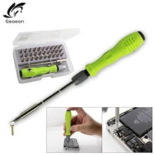 32 в 1 Набор Магнитных отверток, мини отвертка, набор инструментов для ремонта, набор мобильных цифровых электронных продуктов, инструмент для ремонта A40