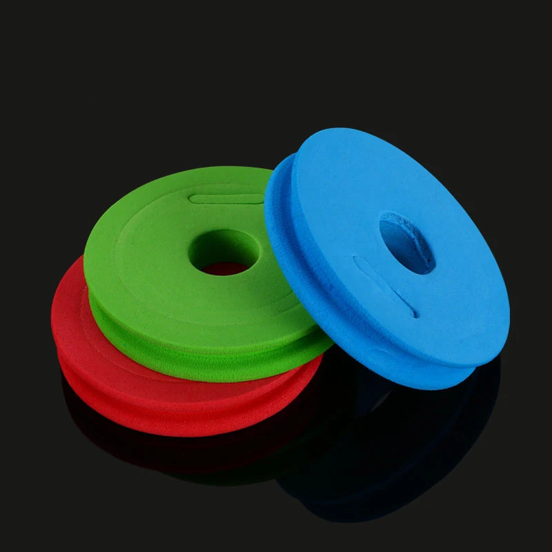 100 шт. рыболовные валик для намотки поролоновые катушки крюки снасти проволока