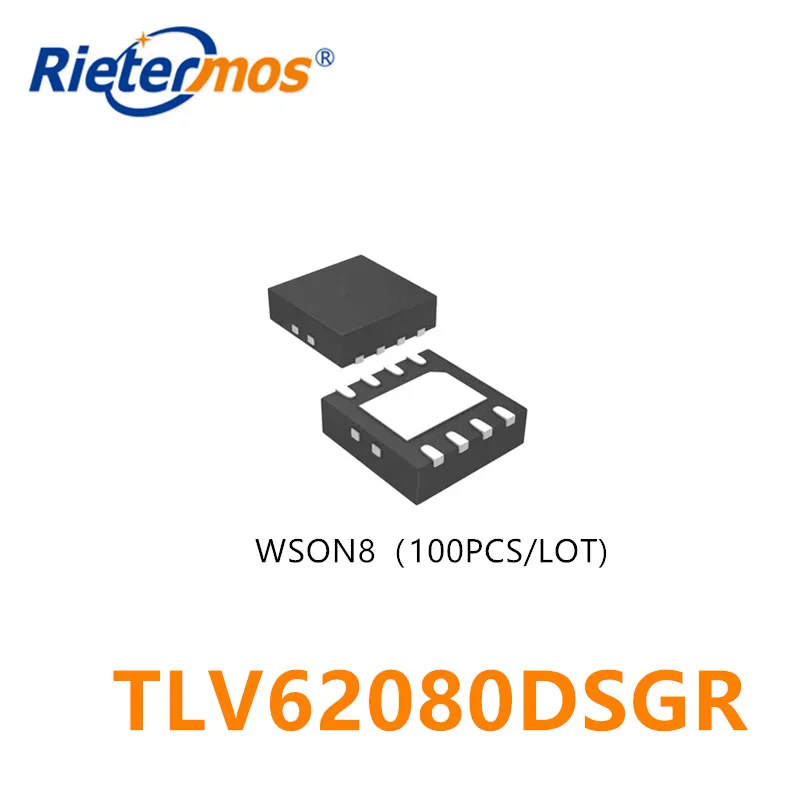

100PCS TLV62080DSGR TLV62080 WSON8 ORIGINAL