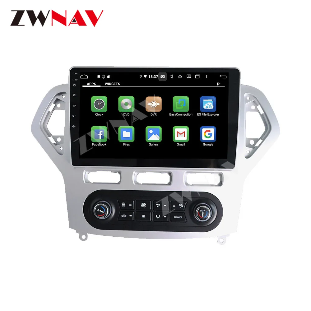 128G Carplay Android 10.0 Screen Player For Ford Mondeo MK4 2007 2008 2009 2010 GPS Navi Auto Audio Radio Music Stereo Head Unit