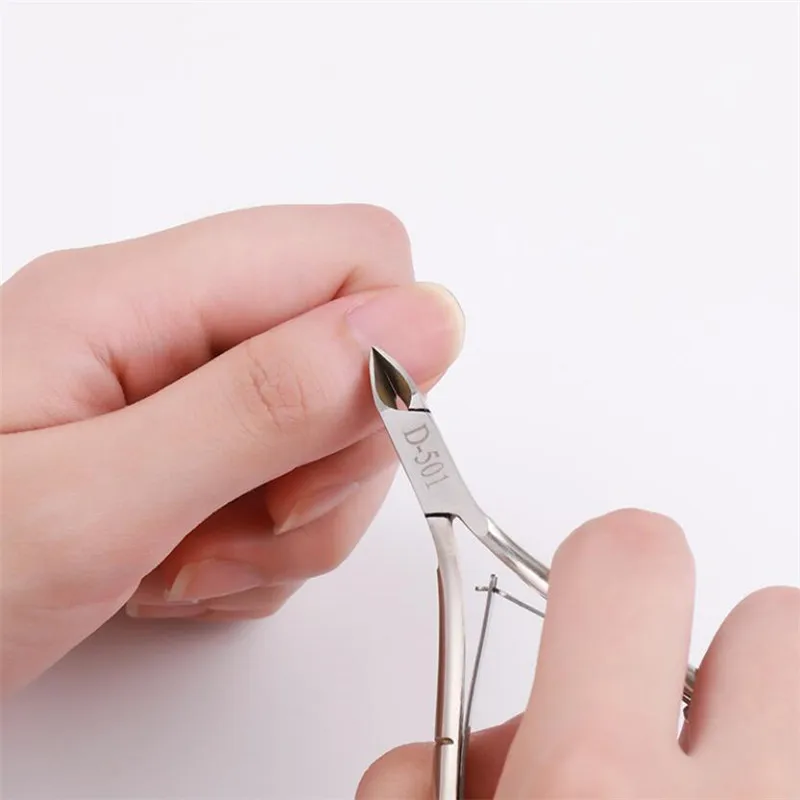 Description Picture 6 of itemNail Cuticle Nipper Scissors Stainless Steel Manicure Colorful Clipper Dead Skin Remover Pedicure Eagle Beak Pliers