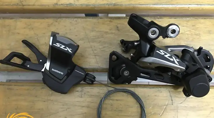 SLX M7000 группа набор 11s MTB велосипед переключения+ задний переключатель+ цепь+ кассета