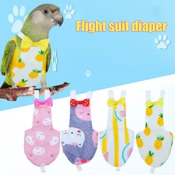 

Bird Parrot Diaper Flight Suit diaper Cockatiel Pigeons Medium Large Pet Birds Clothes C42