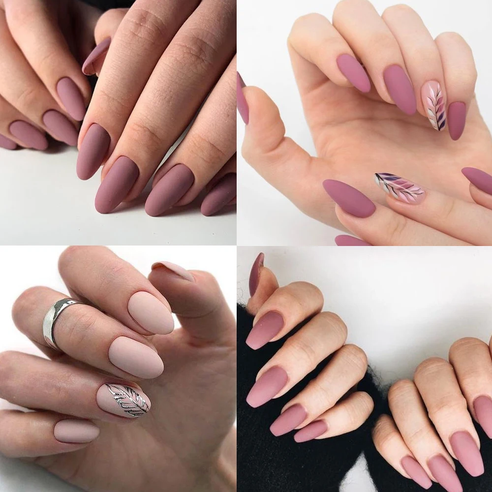 25+ Matte Acrylic Nails Ideas For 2022 - Nail Designs Journal