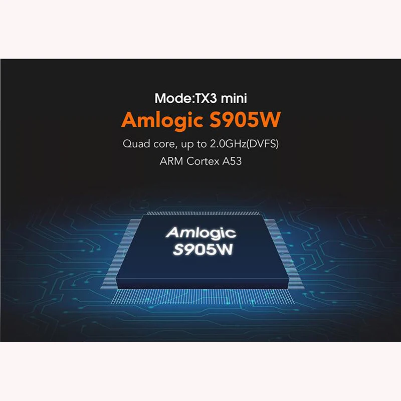 Android 8.1 TV Box Amlogic S905W Quad Core 2G RAM 16GB ROM 2.4G Wifi Netflix Youtube 4K Google Play