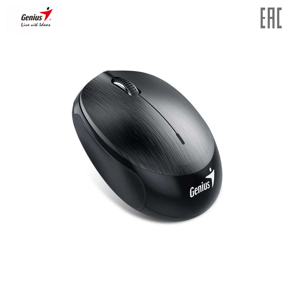 Мышь беспроводная NX-9000BT V2 стальной металлик(Iron Gray), Bluetooth 4.0, встроенная Li-polymer battery(320mAh