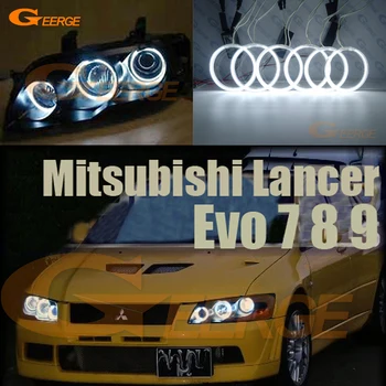 

For Mitsubishi Lancer Evo 7 8 9 2002-2007 Excellent CCFL Angel Eyes kit Ultrabright illumination angel eyes kit Halo Ring