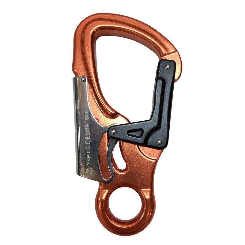 

Super sell-Outdoor Climbing Carabiner Clip and Hook Security Buckle Screw Gates Master Lock Carabiner Rock Climbing Equipment