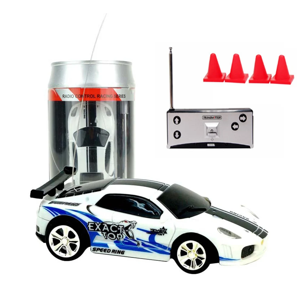 1:58 мини может Электрический радиоуправляемый гоночный автомобиль 8 цветов на выбор микро пульт дистанционного управления Vihecle игрушки для детей