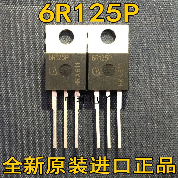 

10pcs/lot IPP60R125CP 6R125P 25A 650V TO-220
